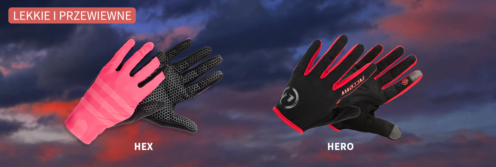 Rękawiczki jesienne i zimowe od Accent-Bikes odzież na zimę termiczna