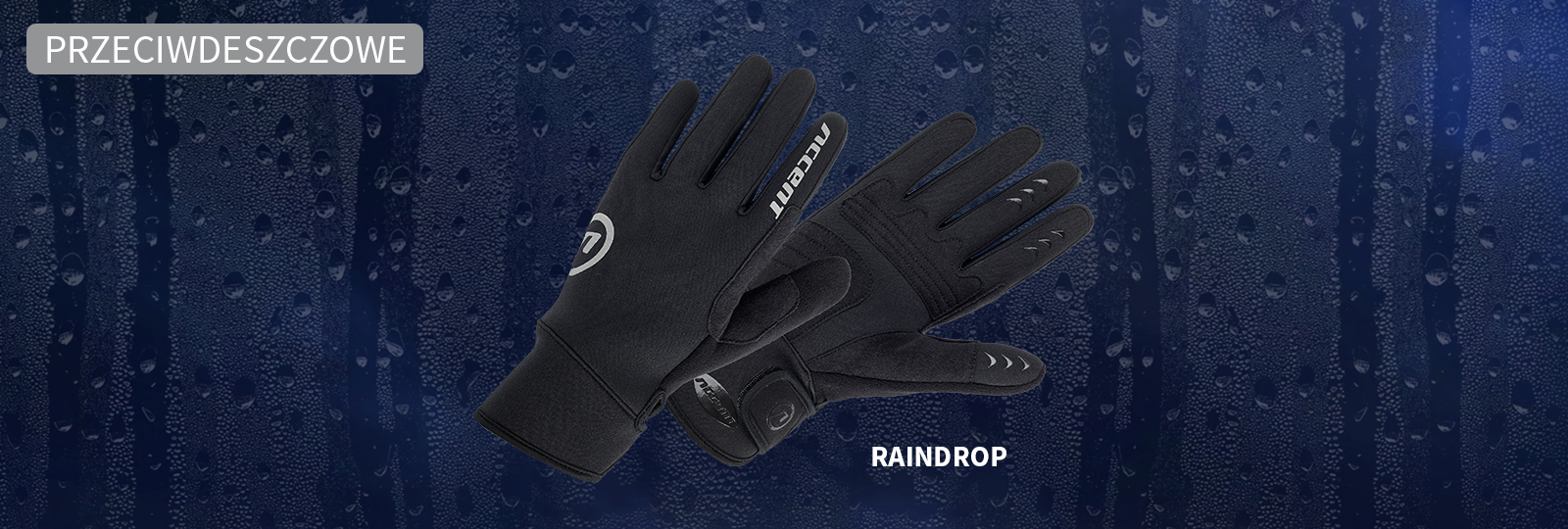 Rękawiczki jesienne i zimowe od Accent-Bikes odzież na zimę termiczna