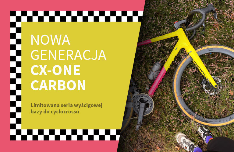 Nowa generacja ram przełajowych CX-One Carbon stworzona do ścigania i wygrywania